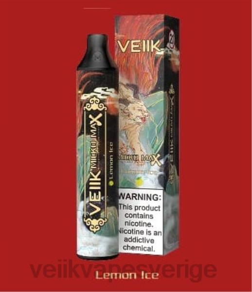 VEIIK E Liquid - VEIIK Micko MAX engångsvape 1500 puffar RD22N48 citronis