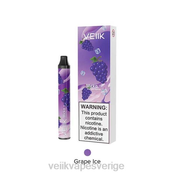 VEIIK E Liquid - VEIIK Micko Pie engångs vape 600 puffar RD22N18 druvis