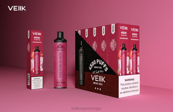 persika mousserande vatten