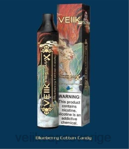 VEIIK Vape Price - VEIIK Micko MAX engångsvape 1500 puffar RD22N46 blåbär sockervadd