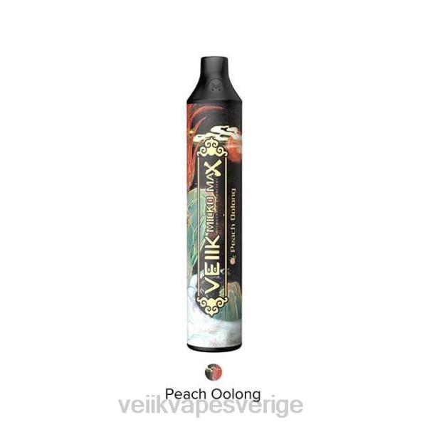 VEIIK Vape Stockholm - VEIIK Micko Max engångsvape 1500 puffar RD22N12 persika oolong