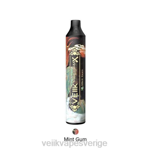 VEIIK Vape Sverige - VEIIK Micko Max engångsvape 1500 puffar RD22N11 mintgummi